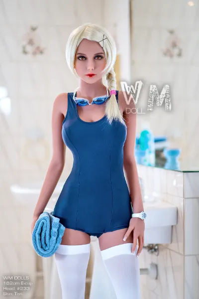162cm (5ft4) E-Cup S-TPE Poupée sexuelle Tête #233